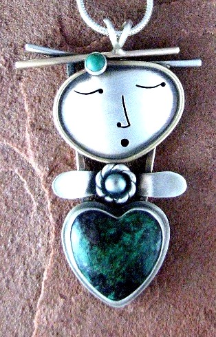 SS 110-8 Pendant with Elait stone
