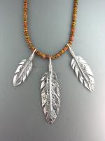 RL102-10 Feather Necklace