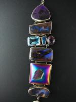 SC120-7 Opal and Drusy Bracelet
