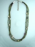 ES 319-9 "Pearl Trail" Necklace